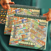 Grocery Store Miniature Collection DIY Sticker Book V11 